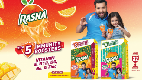 रसना ने वहनयोग्य इम्यूनिटी बूस्टिंग सिरप कंसन्ट्रेट 2/- रुपये प्रति ग्लास की दर से लॉन्च किया