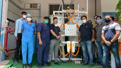 मेड इन जयपुर ऑक्सीजन प्लांट का उद्घाटन