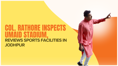 Col. Rathore Inspects Umaid Stadium