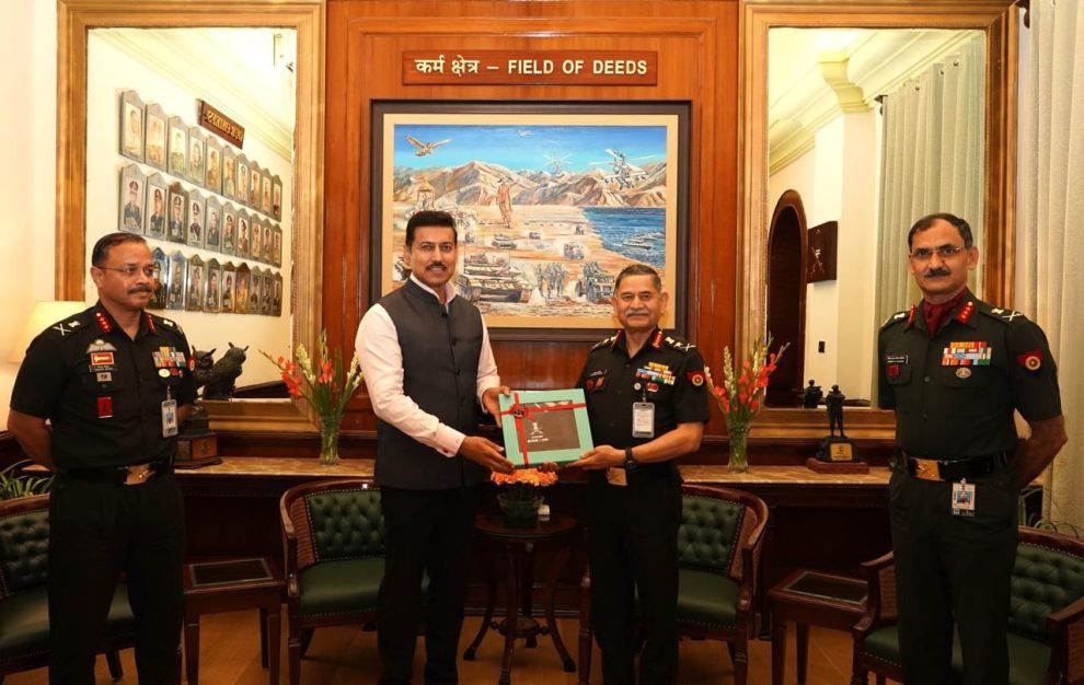 Rajyavardhan Rathore brings Army Parade to Jaipur