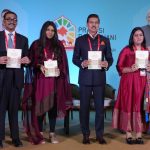 Skill Development Minister Rajyavardhan Rathore at the Rajasthan IT and Startup Summit 2026.