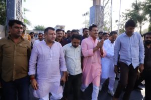 राज्यवर्धन सिंह राठौड़ द्वारा झोटवाड़ा में सड़क विकास कार्यों की शुरुआत