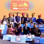 कर्नल राज्यवर्धन राठौड़ युवाओं के लिए शिक्षा, कौशल विकास और रोजगार योजनाओं पर संबोधित करते हुए