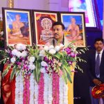 Rajyavardhan Rathore inaugurating the exhibition showcasing 12 years of the Modi government's achievements in Jaipur.